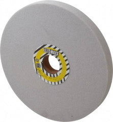 Tru-Maxx - 8" Diam x 1-1/4" Hole x 3/4" Thick, J Hardness, 60 Grit Surface Grinding Wheel - Aluminum Oxide, Type 1, Medium Grade, 3,600 Max RPM, Vitrified Bond, No Recess - Apex Tool & Supply