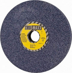 Tru-Maxx - 8" Diam x 1-1/4" Hole x 1" Thick, H Hardness, 46 Grit Surface Grinding Wheel - Aluminum Oxide, Type 1, Coarse Grade, 3,105 Max RPM, Vitrified Bond, No Recess - Apex Tool & Supply
