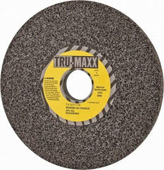 Tru-Maxx - 7" Diam x 1-1/4" Hole x 1/2" Thick, I Hardness, 46 Grit Surface Grinding Wheel - Aluminum Oxide, Type 1, Coarse Grade, 3,600 Max RPM, Vitrified Bond, No Recess - Apex Tool & Supply