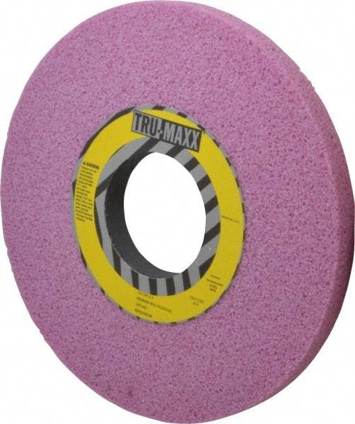 Tru-Maxx - 10" Diam x 3" Hole x 3/4" Thick, G Hardness, 46 Grit Surface Grinding Wheel - Aluminum Oxide, Type 1, Coarse Grade, 2,480 Max RPM, Vitrified Bond, No Recess - Apex Tool & Supply