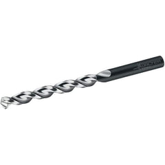 Walter-Titex - 1.25mm 130° High Speed Steel Jobber Drill - Bright Finish, Right Hand Cut, Parabolic Flute, Straight Shank, 38mm OAL, UFL Point - Apex Tool & Supply
