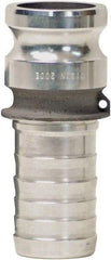 Dixon Valve & Coupling - 2" Aluminum Cam & Groove Suction & Discharge Hose Male Adapter Hose Shank - Part E, 250 Max psi - Apex Tool & Supply