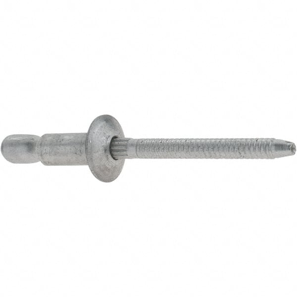 RivetKing - Size 64 Dome Head Aluminum Structural with Locking Stem Blind Rivet - Apex Tool & Supply