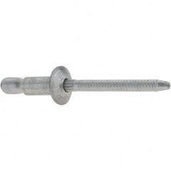 RivetKing - Size 64 Dome Head Aluminum Structural with Locking Stem Blind Rivet - Apex Tool & Supply