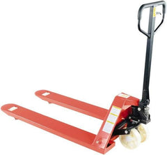 Vestil - 5,500 Lb Capacity, 7-3/4" Lift Economy Pallet Truck - 2-7/8" Min Lift Height, 48" Fork Length x 27" Fork Width, 27" Overall Width - Apex Tool & Supply