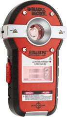Black & Decker - 2 Beam 20' Max Range Level with Stud Sensor - Red Beam, 1/8" at 10' & 3mm at 3m Accuracy, Battery Included - Apex Tool & Supply
