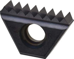 Kennametal - 14 TPI, Internal/External Thread, NPT Standard, STN KC635M Grade Thread Mill Insert - Carbide, TiAlN Coating - Apex Tool & Supply