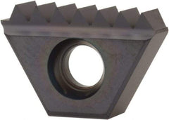 Kennametal - 8 TPI, Internal/External Thread, NPT Standard, STN KC635M Grade Thread Mill Insert - Carbide, TiAlN Coating - Apex Tool & Supply