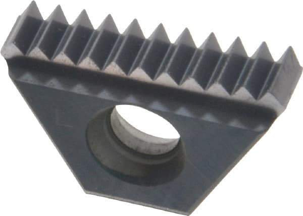 Kennametal - 11.5 TPI, Internal/External Thread, NPTF Standard, STN KC635M Grade Thread Mill Insert - Carbide, TiAlN Coating - Apex Tool & Supply