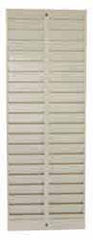 Pyramid - Time Cards & Time Clock Accessories Type: 40 Pocket Badge Rack For Use With: General Offices or Factories - Apex Tool & Supply