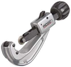 Ridgid - 1-7/8" to 4-1/2" Pipe Capacity, Tube Cutter - Cuts Metal - Apex Tool & Supply