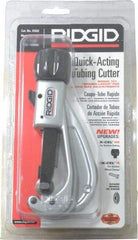 Ridgid - 1/4" to 1-5/8" Pipe Capacity, Tube Cutter - Cuts Metal - Apex Tool & Supply