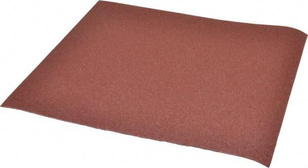 3M - 50 Grit, Aluminum Oxide Sanding Sheet - 11" Long x 9" Wide, Coarse Grade, X Weighted Cloth Backing - Apex Tool & Supply