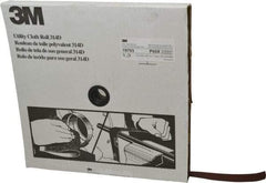 3M - 1" x 50 Yd Aluminum Oxide Cloth Roll - Medium Grade, X Weighted Backing - Apex Tool & Supply