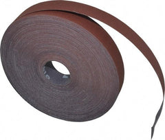 3M - 1" x 50 Yd 240 Grit Aluminum Oxide Cloth Roll - Very Fine Grade, J Weighted Backing - Apex Tool & Supply