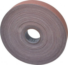 3M - 1" x 50 Yd 280 Grit Aluminum Oxide Cloth Roll - Extra Fine Grade, J Weighted Backing - Apex Tool & Supply