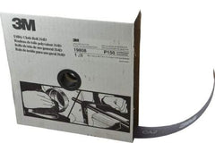 3M - 1-1/2" x 50 Yd 150 Grit Aluminum Oxide Cloth Roll - Very Fine Grade, J Weighted Backing - Apex Tool & Supply