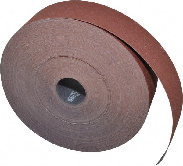 3M - 2" x 50 Yd 150 Grit Aluminum Oxide Cloth Roll - Very Fine Grade, J Weighted Backing - Apex Tool & Supply