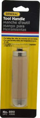 General - 4-1/8" Long x 1-1/16" Diam File & Tool Handle - 1/8" Bore, 1-3/4" Deep, for Use with Files - Apex Tool & Supply