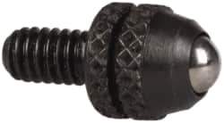 SPI - #4-48, 0.0780" Ball Diam, Steel Contact Point - 1" Contact Point Length, Use with 13-190-4 Dial Depth Gage - Apex Tool & Supply