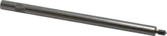 SPI - 3 Inch Long, Steel, Depth Gage Rod - Use with Most Dial Depth Gages with 4-48 Threads - Apex Tool & Supply
