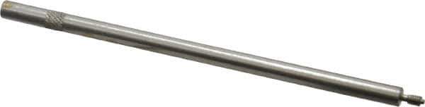 SPI - 4 Inch Long, Steel, Depth Gage Rod - Use with Most Dial Depth Gages with 4-48 Threads - Apex Tool & Supply