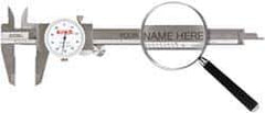 SPI - 0" to 6" Range, 0.001" Graduation, 0.1" per Revolution, Dial Caliper - White Face, 1.5748" Jaw Length - Apex Tool & Supply