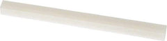 Made in USA - 3" Long x 1/4" Wide x 1/4" Thick, Novaculite Sharpening Stone - Square, Ultra Fine Grade - Apex Tool & Supply