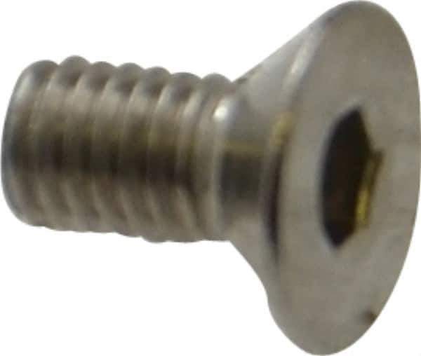 Value Collection - M3x0.50 Metric Coarse Hex Socket Drive, 90° Flat Screw - Grade 18-8 & Austenitic A2 Stainless Steel, Uncoated, Fully Threaded, 6mm OAL - Apex Tool & Supply