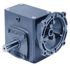 Boston Gear - 2.38 Centerline Distance, 15:1, 117 RPM Output,, Speed Reducer - Single Shaft Left, 56C NEMA - Apex Tool & Supply