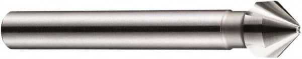 DORMER - 6mm Shank Diam, 3 Flute 82° High Speed Steel Countersink - Apex Tool & Supply