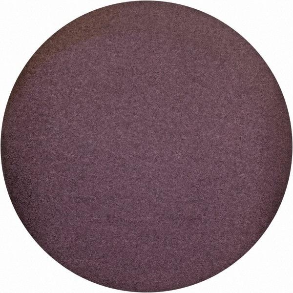 Norton - 18" Diam, 80 Grit Aluminum Oxide Adhesive PSA Disc - Coarse Grade, Brown, X Weighted Backing, Flexible - Apex Tool & Supply