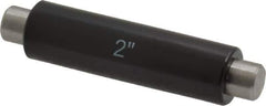 SPI - 2 Inch Long, Accuracy Up to 0.0001 Inch, Flat End Micrometer Calibration Standard - Use with Micrometers, Includes Heat Insulating Handle - Apex Tool & Supply