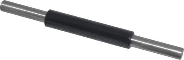 SPI - 5 Inch Long, Accuracy Up to 0.0002 Inch, Flat End Micrometer Calibration Standard - Use with Micrometers, Includes Heat Insulating Handle - Apex Tool & Supply