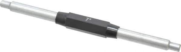SPI - 7 Inch Long, Accuracy Up to 0.0002 Inch, Flat End Micrometer Calibration Standard - Use with Micrometers, Includes Heat Insulating Handle - Apex Tool & Supply