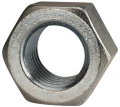 Value Collection - 1-3/4 - 5 UNC Steel Right Hand Hex Nut - 2-5/8" Across Flats, 1-1/2" High, Zinc Clear Finish - Apex Tool & Supply