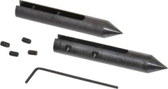 SPI - 2-3/16" OAL, Caliper Centerline Gage Attachment - 1 Piece, 0.141" Slot Width, For Use with 4, 6 & 8" Dial & Vernier Calipers - Apex Tool & Supply