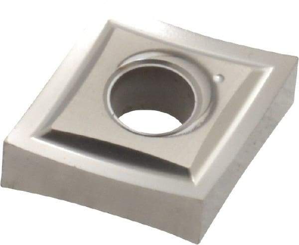 Kennametal - CNGP430 Grade KC5410 Carbide Turning Insert - TiB2 Finish, 80° Diamond, 1/2" Inscr Circle, 3/16" Thick, 0.0039" Corner Radius - Apex Tool & Supply