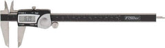 Fowler - 0 to 200mm Range, 0.01mm Resolution, Electronic Caliper - Ceramic with 1.96" Jaws, 0.04mm Accuracy - Apex Tool & Supply
