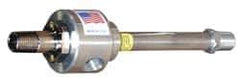 Vortec - 7" Long Hose, 900 BTU/Hr Air Capacity, 1 Outlet, Cold Air Coolant System - 1.88" Hose Inside Diam, 7" Tank/Unit Length, 1-5/8" Tank/Unit Width - Apex Tool & Supply