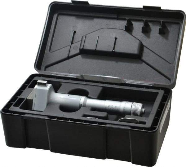 Mitutoyo - 2-1/2 to 3", Mechanical Inside Hole Micrometer - 0.0002" Graduation, 0.00015" Accuracy, Ratchet Stop Thimble - Apex Tool & Supply