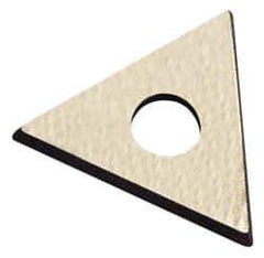 Hyde Tools - Solid Carbide Triangular Stiff Scraper Replacement Blade - 5-7/8" Blade Length x 7/8" Blade Width, For 10600 - Apex Tool & Supply