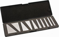 Value Collection - 1 to 30° Angle, 3 Inch Long, Steel, Angle Block Set - Apex Tool & Supply