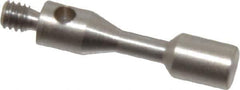 SPI - 3 mm Ball Diameter, M2 Thread, Steel Point Disc Tip CMM Stylus - 13 mm Overall Length - Apex Tool & Supply