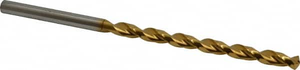 Cleveland - 19/64" 135° Parabolic Flute Cobalt Taper Length Drill Bit - Apex Tool & Supply