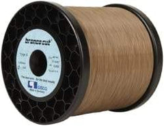 GISCO - Copper CuZn50 Coated, Half Hard Grade Electrical Discharge Machining (EDM) Wire - 480 - 520 N per sq. mm Tensile Strength, Bronco Cut X Series - Apex Tool & Supply