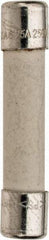 Ferraz Shawmut - 250 VAC, 6.25 Amp, Time Delay Miniature Ceramic Fuse - Clip Mount, 1-1/4" OAL, 1/4" Diam - Apex Tool & Supply