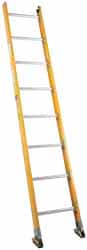Made in USA - 24' High, Type IA Rating, Fiberglass Extension Ladder - Apex Tool & Supply