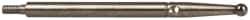 Compac - 2mm Ball Diam, Carbide, Ball Test Indicator Contact Point - 1.44" Contact Point Length, Use with Brown & Sharpe Dial Test Indicators - Apex Tool & Supply
