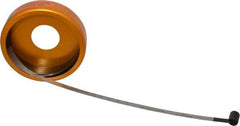 Made in USA - 0.001 Inch Graduation, 24 to 36 Inch Measurement, Spring Steel Diameter Tape Measure - 1/2 Inch Wide, 0.01 Inch Thick - Apex Tool & Supply